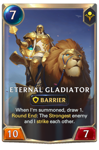 Eternal Gladiator Card Image