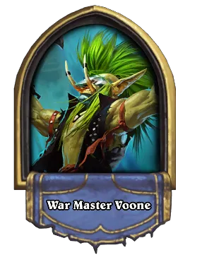 War Master Voone Card Image