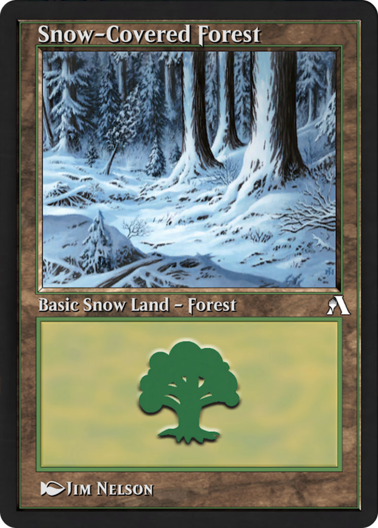 Snow-Covered Forest Card Image