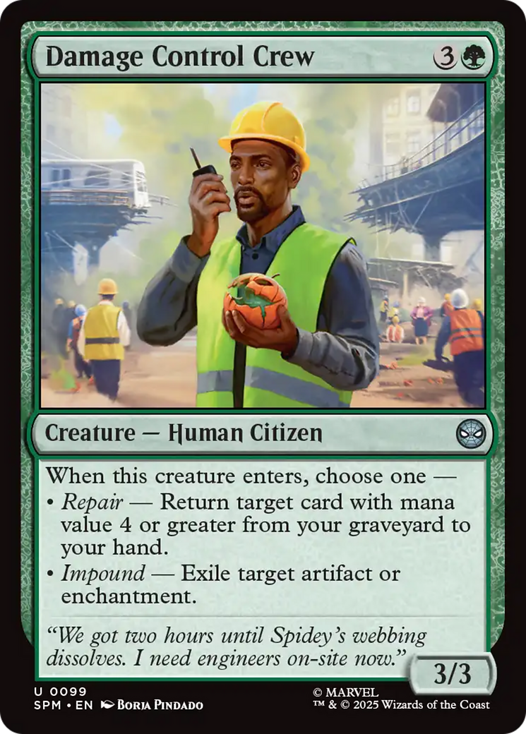 Damage Control Crew Card Image