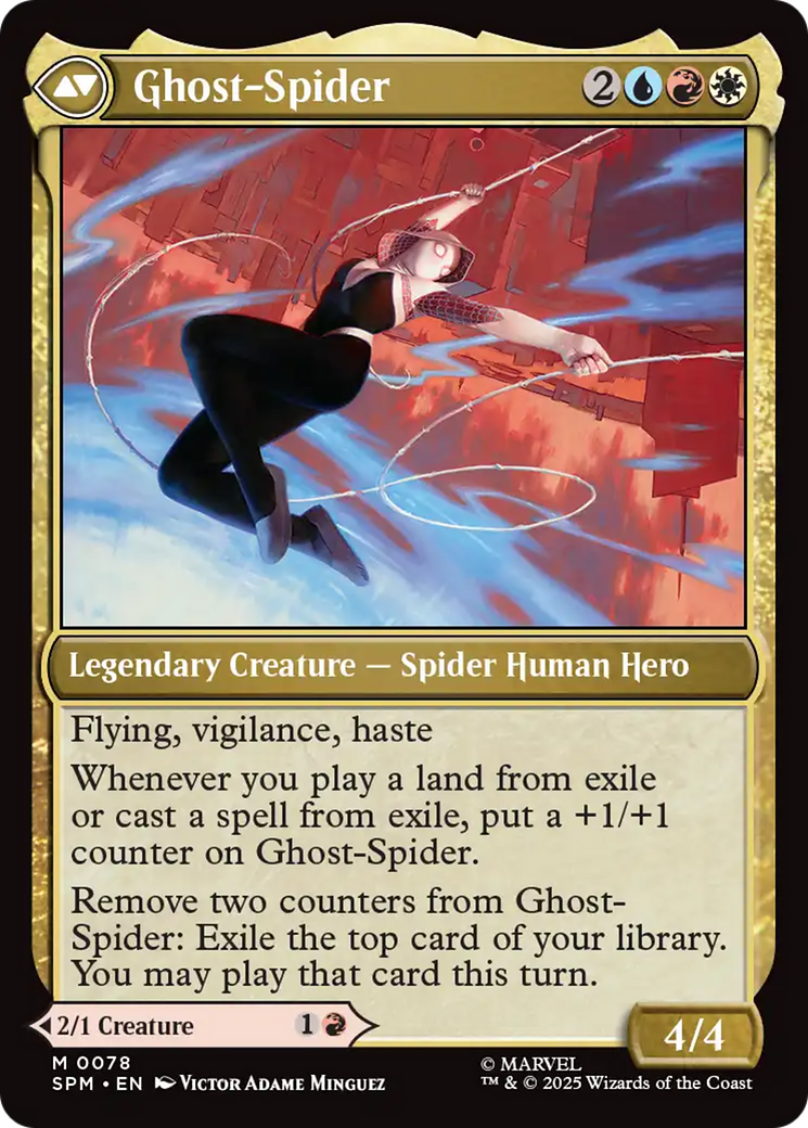 Gwen Stacy // Ghost-Spider Card Image