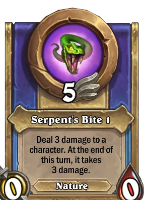 Serpent's Bite 1 Card Image