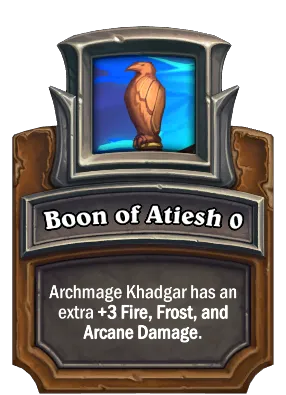 Boon of Atiesh {0} Card Image