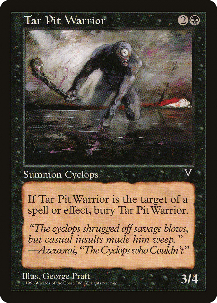 Tar Pit Warrior Card Image