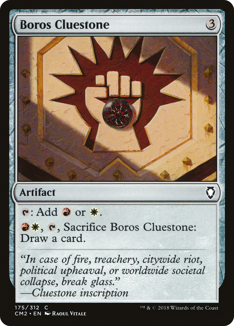 Boros Cluestone Card Image