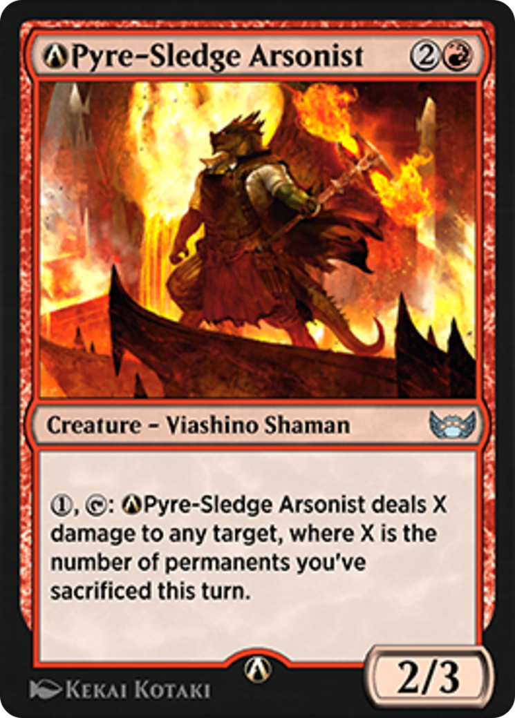 A-Pyre-Sledge Arsonist Card Image
