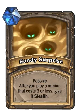 Sandy Surprise Card Image