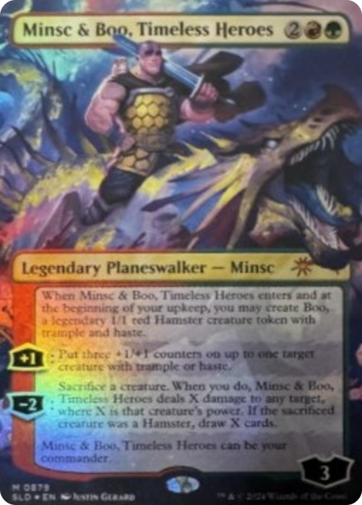 Minsc & Boo, Timeless Heroes Card Image