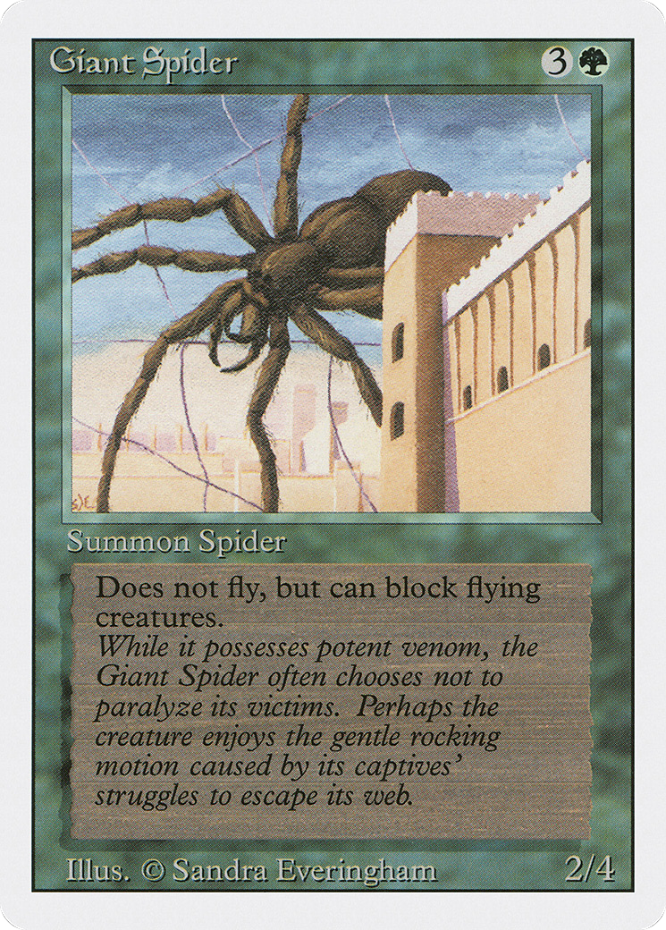 Giant Spider Card Image