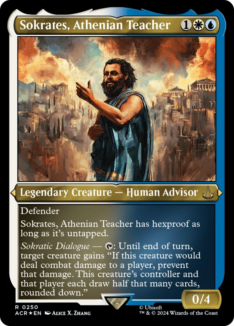 Sokrates, Athenian Teacher Card Image