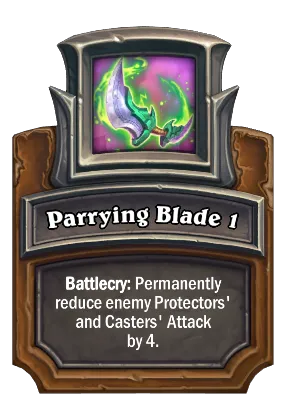 Parrying Blade 1 Card Image