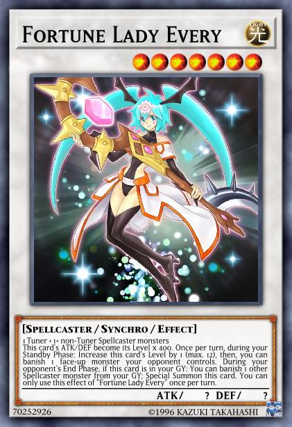 Fortune Lady Every Card Image