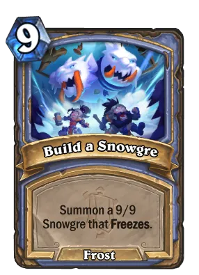 Build a Snowgre Card Image