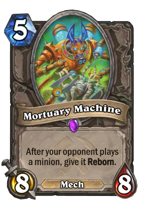 Mortuary Machine Card Image