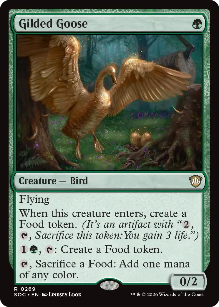 Gilded Goose Card Image