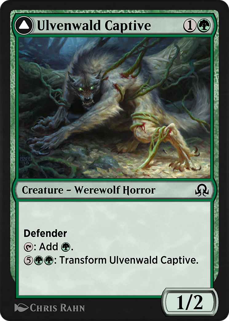 Ulvenwald Captive // Ulvenwald Abomination Card Image
