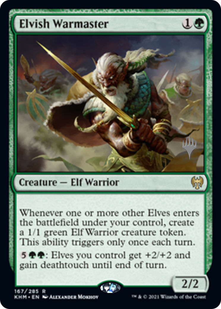 Elvish Warmaster Card Image