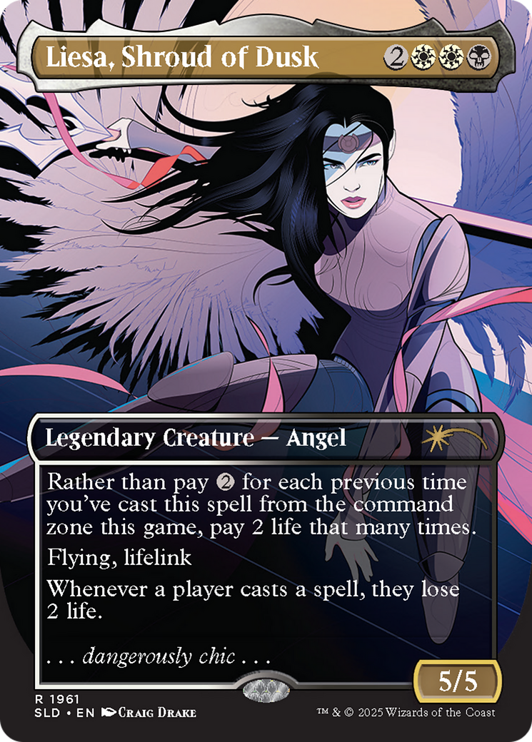 Liesa, Shroud of Dusk Card Image