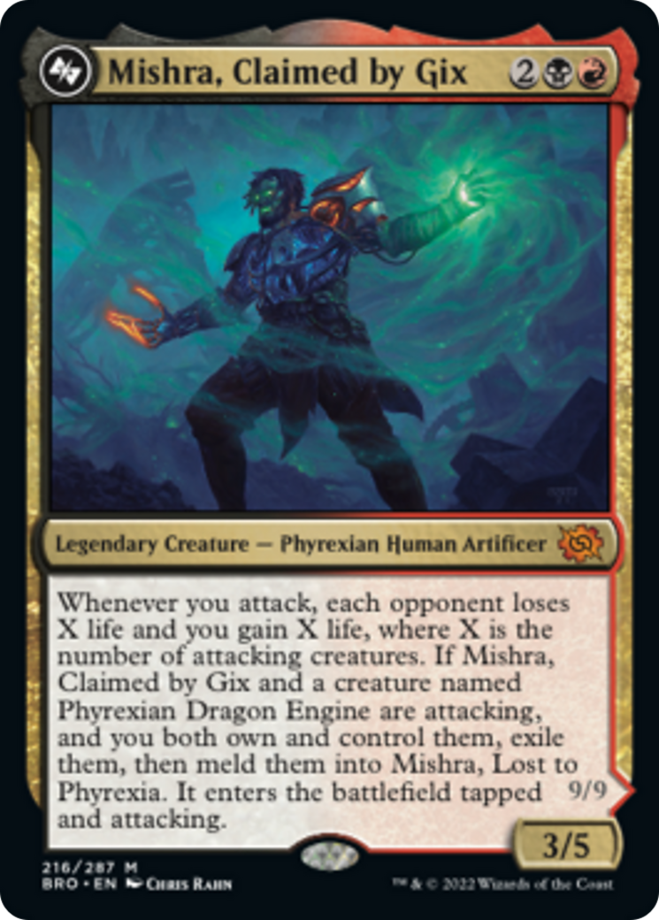 Mishra, Claimed by Gix // Mishra, Lost to Phyrexia Card Image