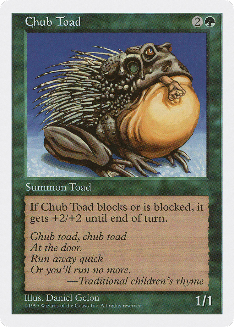 Chub Toad Card Image