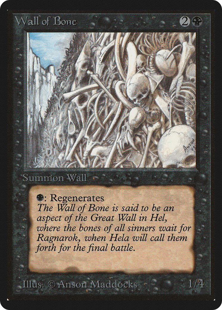 Wall of Bone Card Image