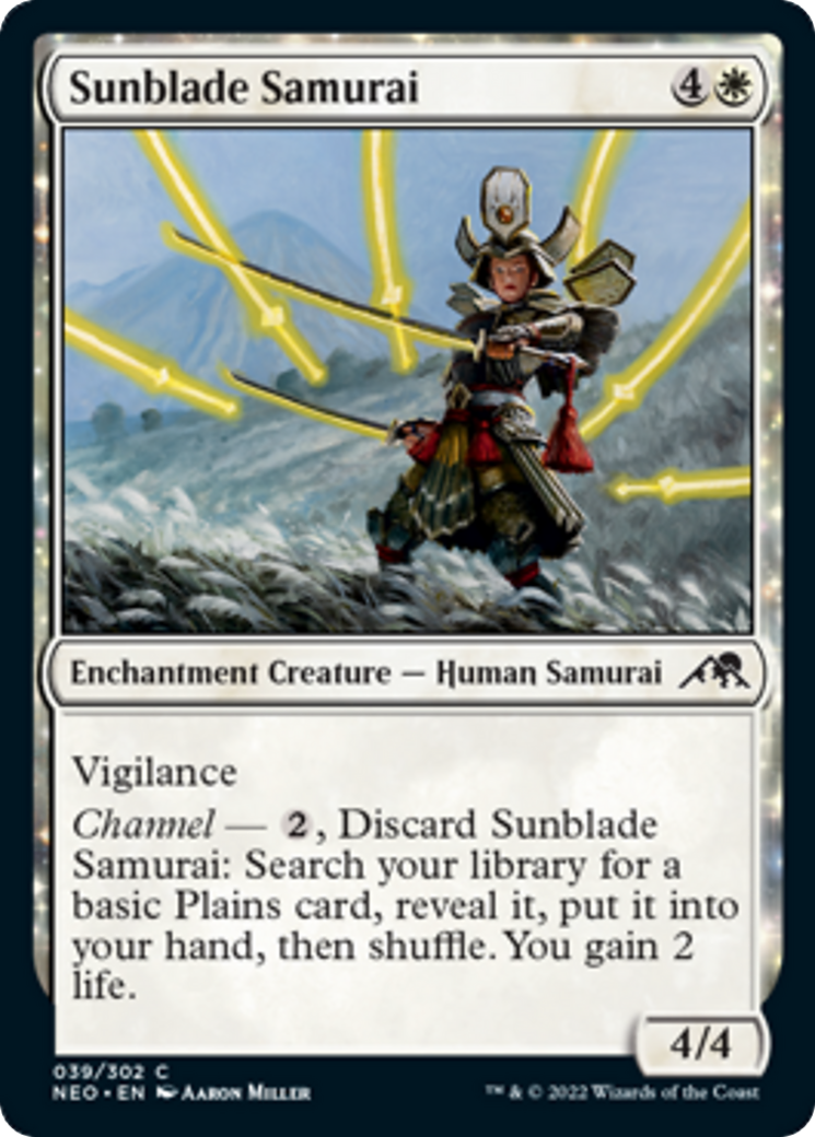 Sunblade Samurai Card Image