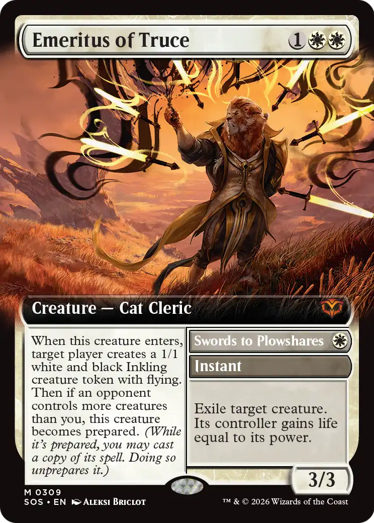 Swords to Plowshares Magic: The Gathering card