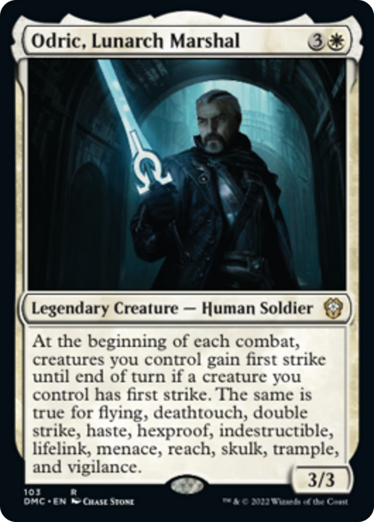 Odric, Lunarch Marshal Card Image