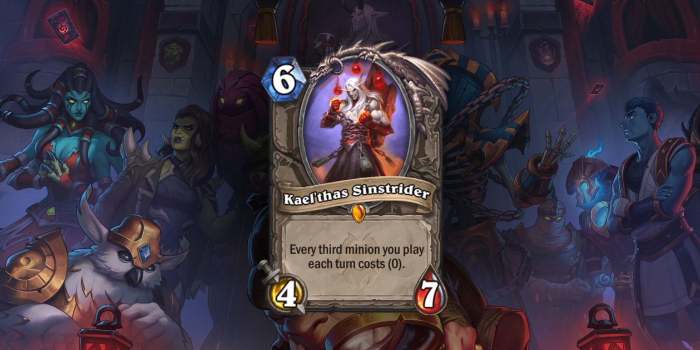 Kael'thas Sinstrider is a New Legendary Card Revealed by LoveStorm for Murder at Castle Nathria