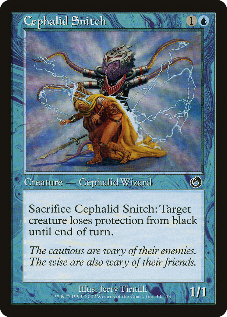 Cephalid Snitch Card Image