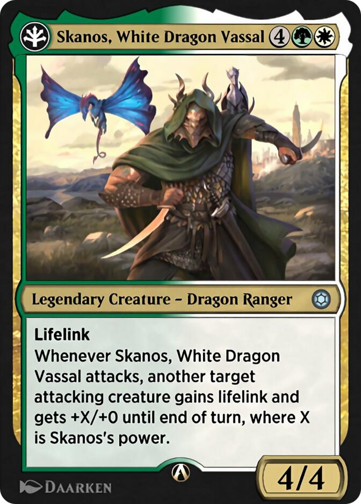 Skanos, White Dragon Vassal Card Image