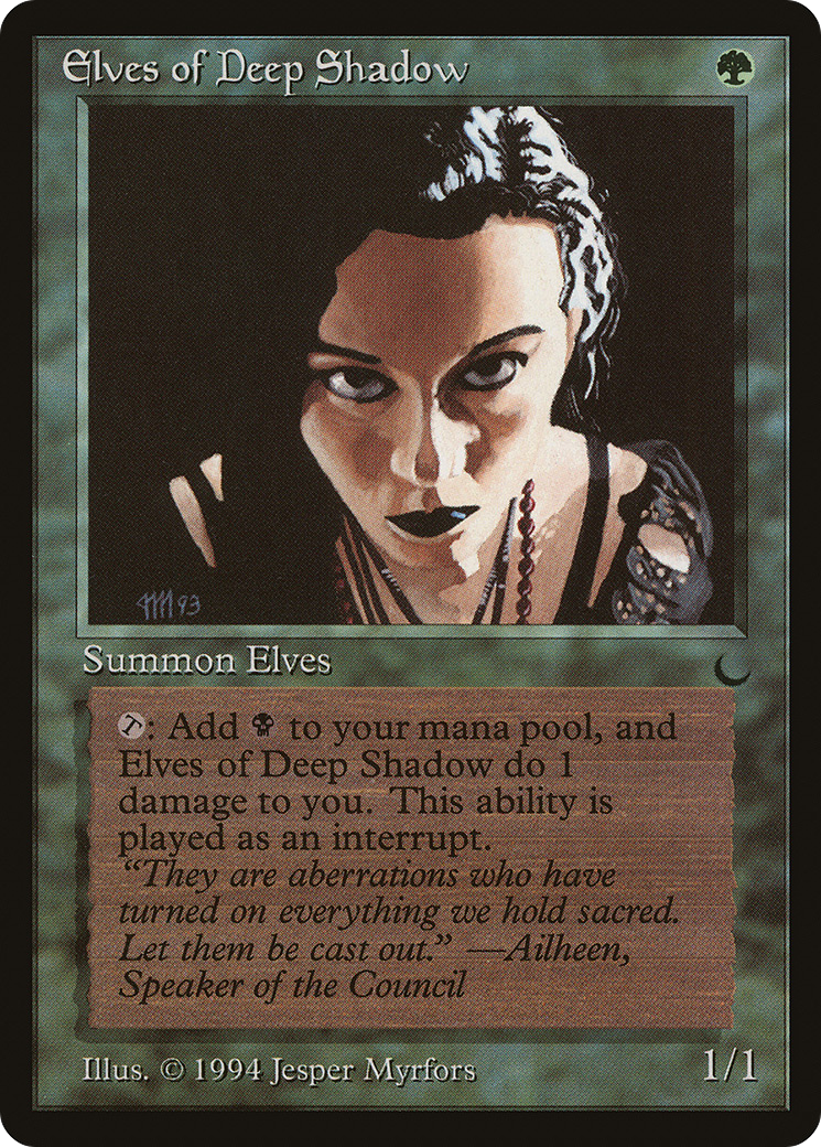 Elves of Deep Shadow Card Image