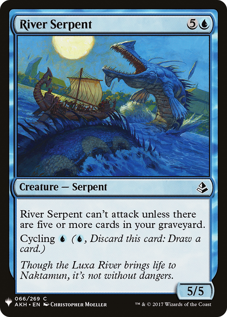 River Serpent Card Image