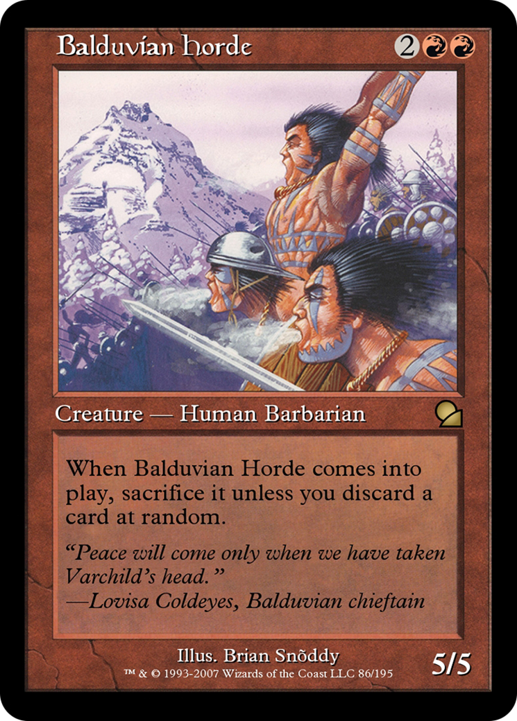 Balduvian Horde Card Image