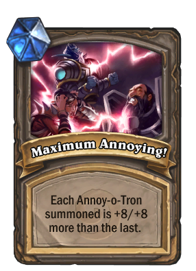 Maximum Annoying! Card Image