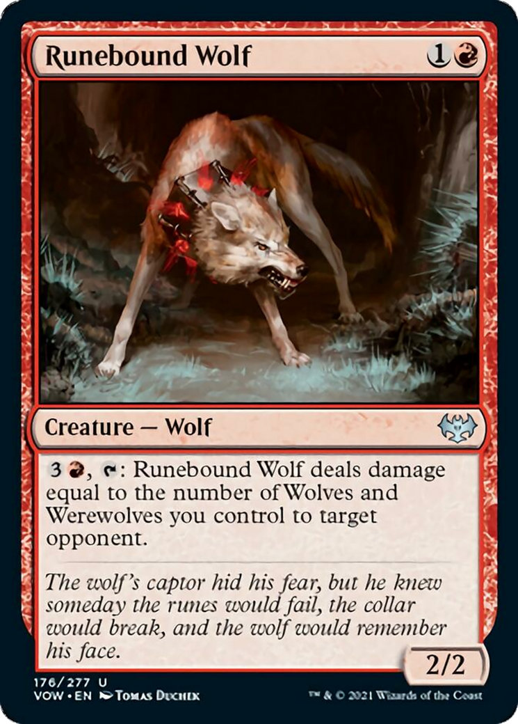 Runebound Wolf Card Image