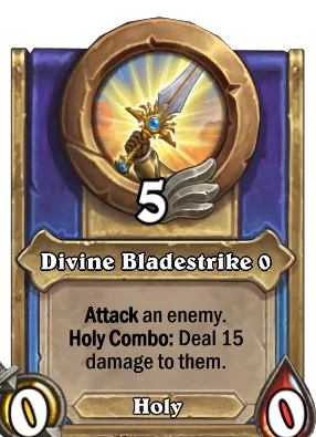 Divine Bladestrike {0} Card Image