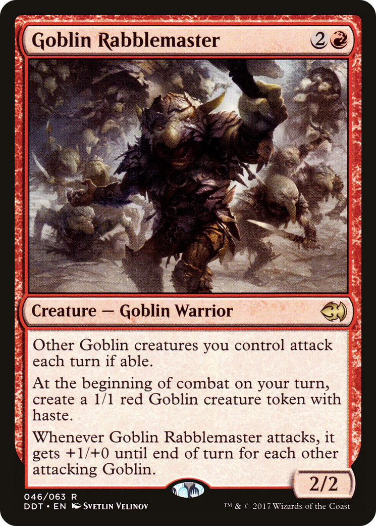 Goblin Rabblemaster Card Image