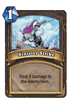 Sinister Strike Card Image