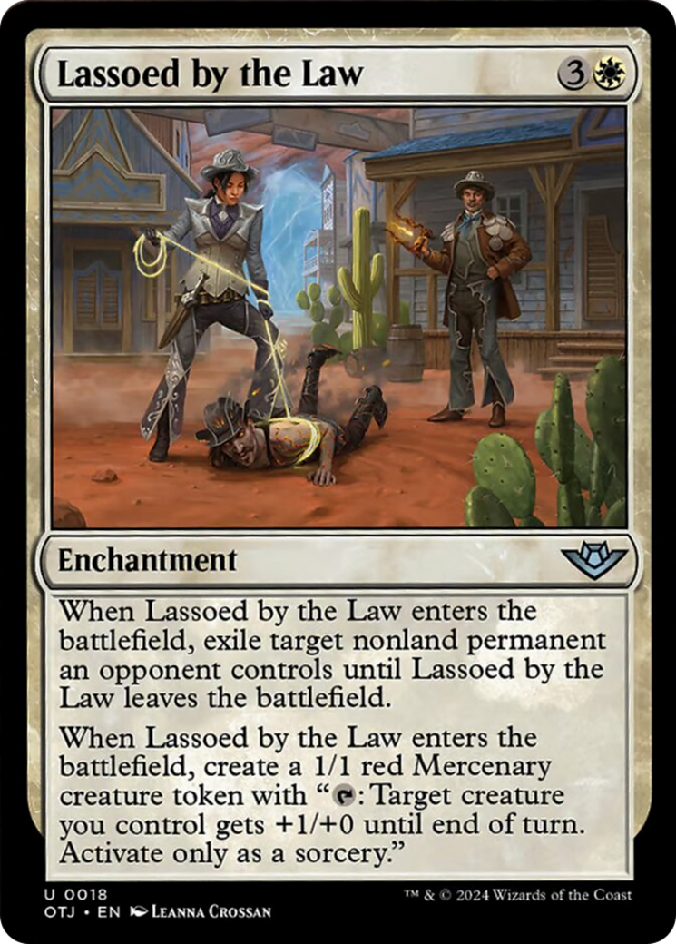 Lassoed by the Law Card Image