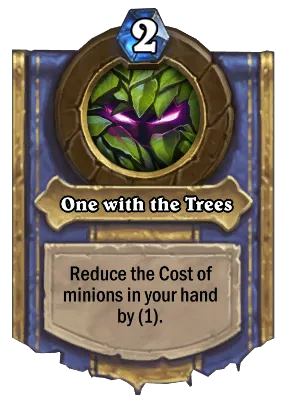 One with the Trees Card Image