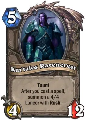 Kur'talos Ravencrest Card Image