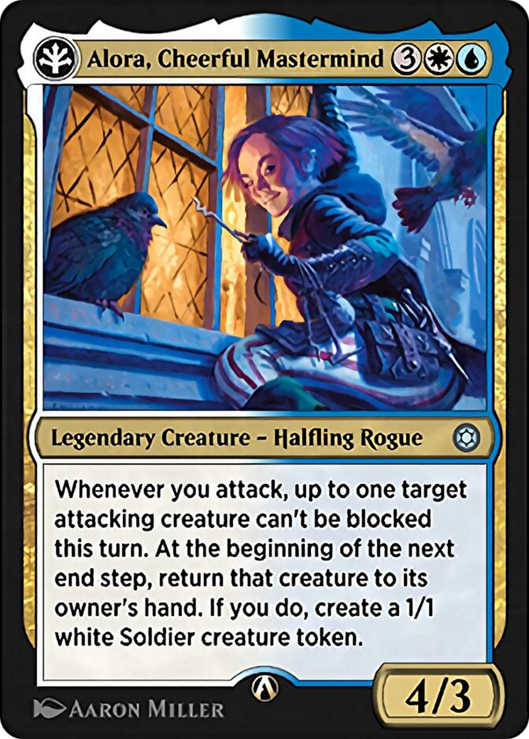 Alora, Cheerful Mastermind Card Image