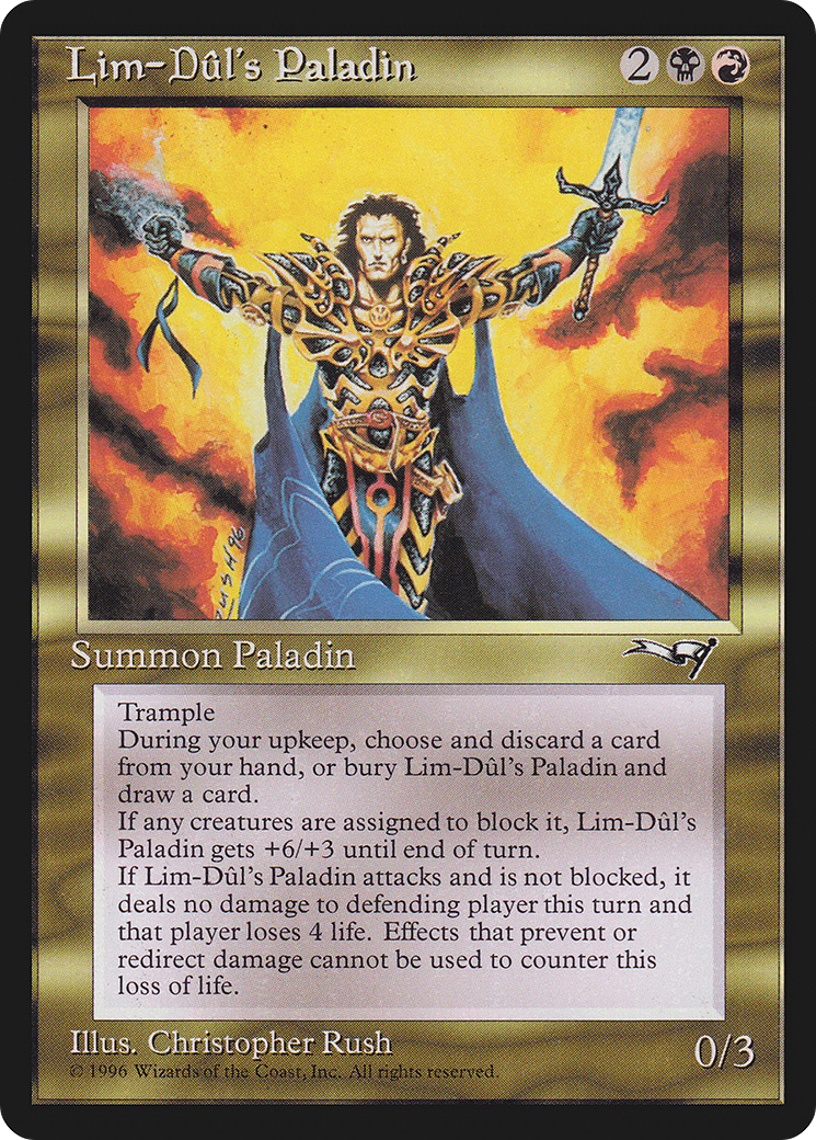 Lim-Dûl's Paladin Card Image