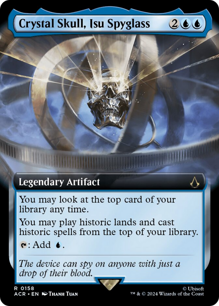 Crystal Skull, Isu Spyglass Card Image