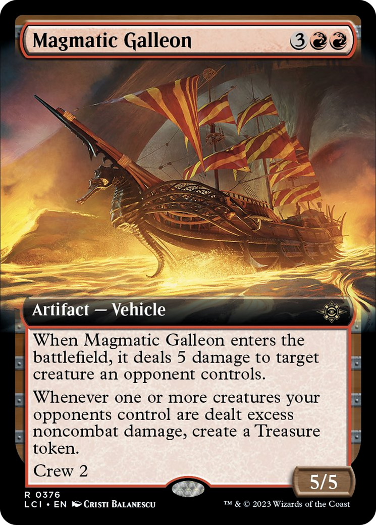 Magmatic Galleon Card Image