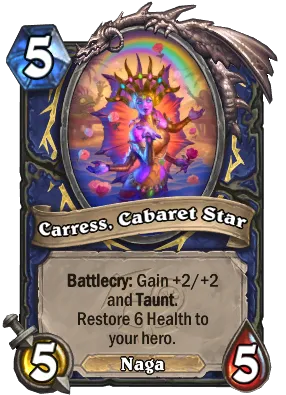 Carress, Cabaret Star Card Image