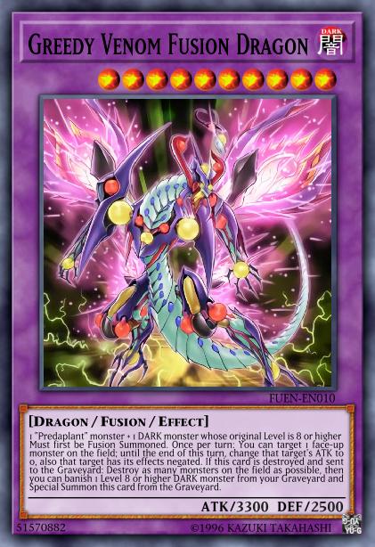 Greedy Venom Fusion Dragon Card Image