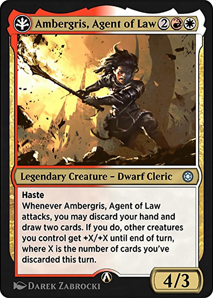 Ambergris, Agent of Law Card Image