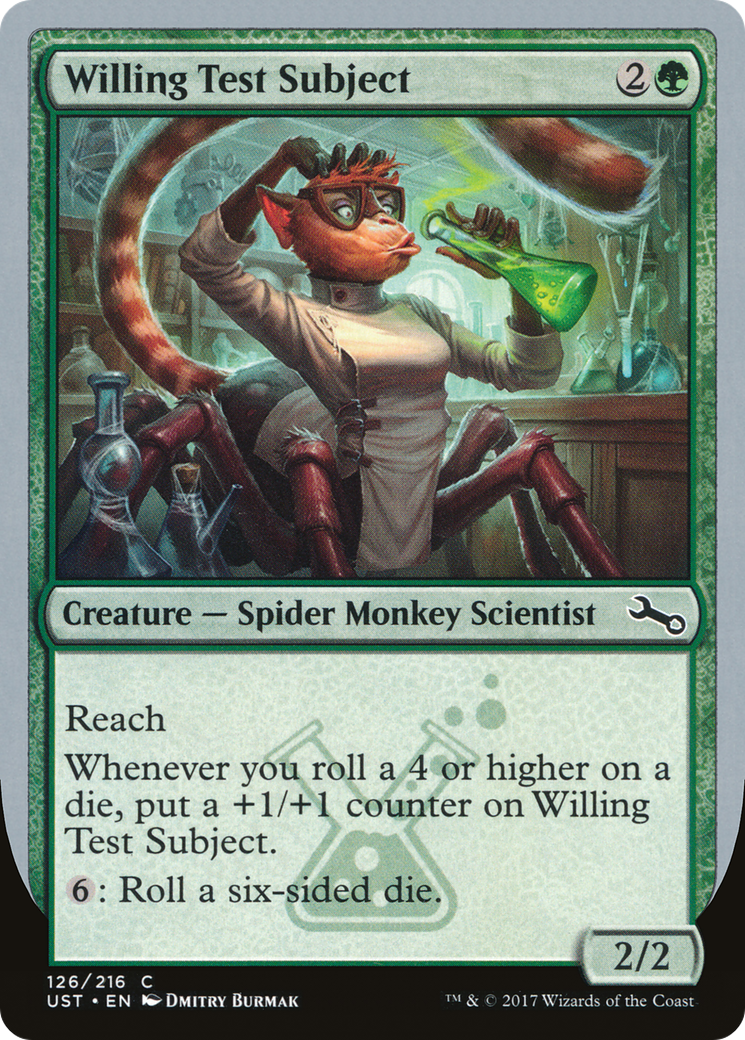 Willing Test Subject Card Image